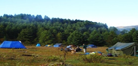 Gangtey Trekking - Trekking Camps 